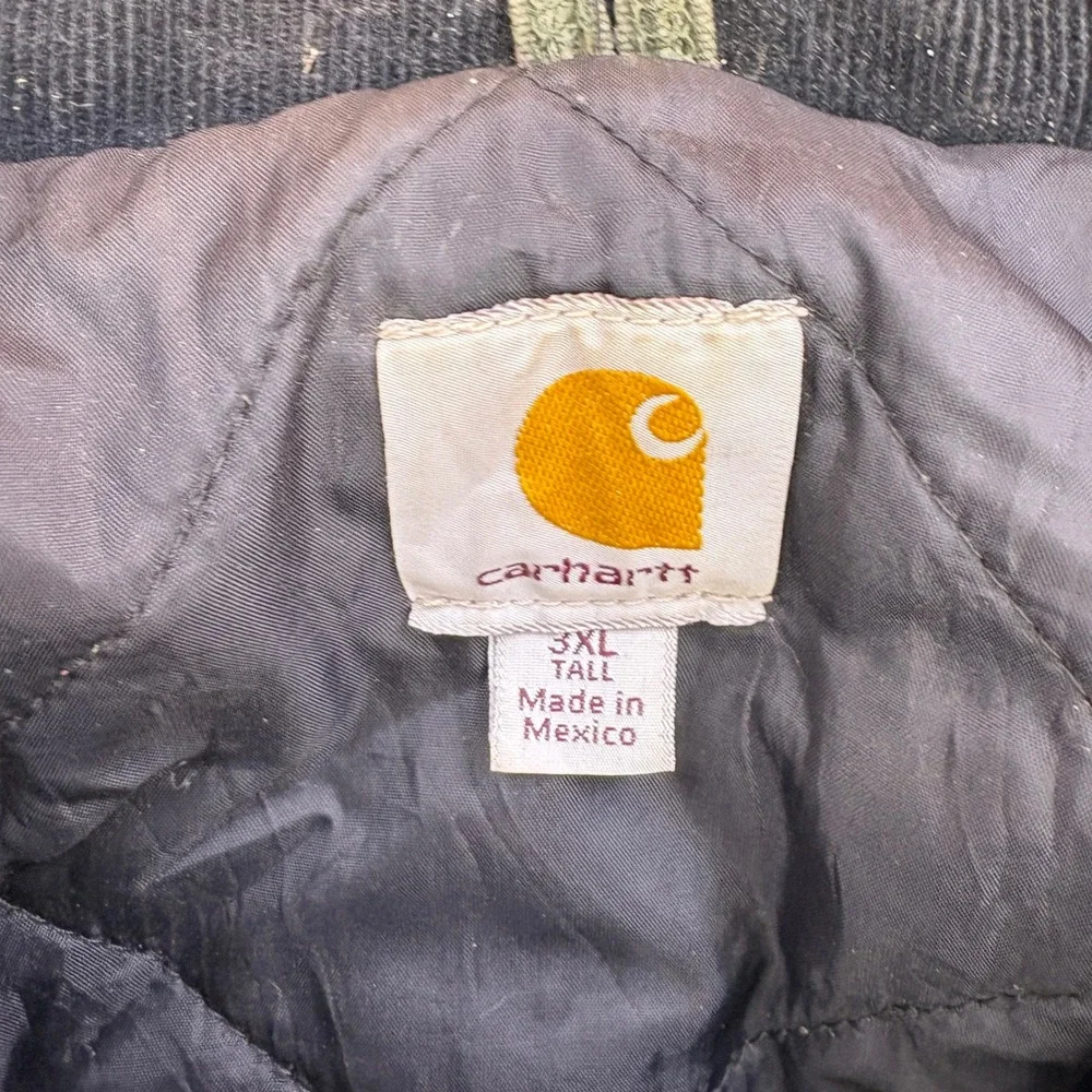 Carhartt Jacket Mens 3XL Tall Chore Coat Workwear C26 MOS Arctic Traditional